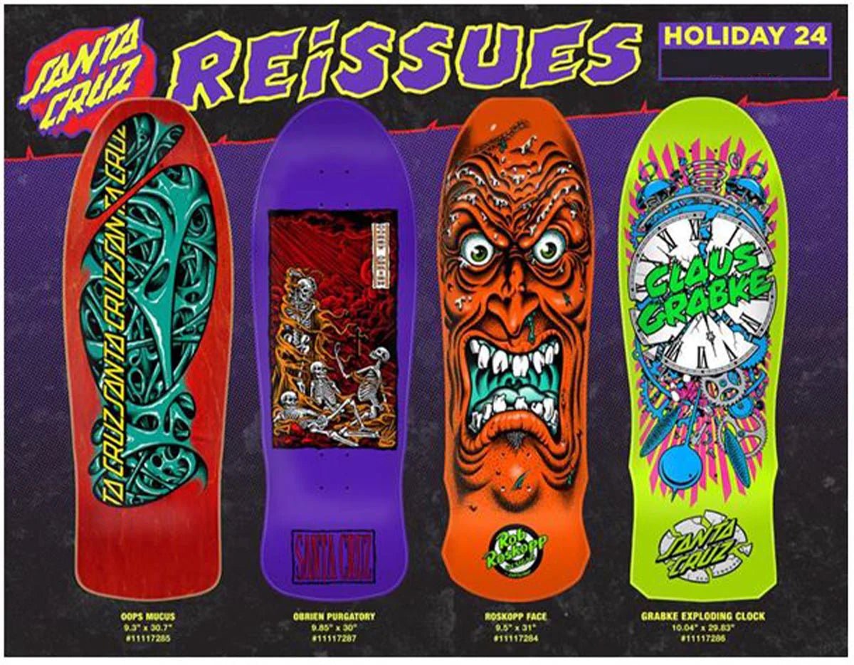 The Hottest Skateboard Reissues Coming Fall 2024: Vintage Skateboards You Can’t Miss - SkateTillDeath.com