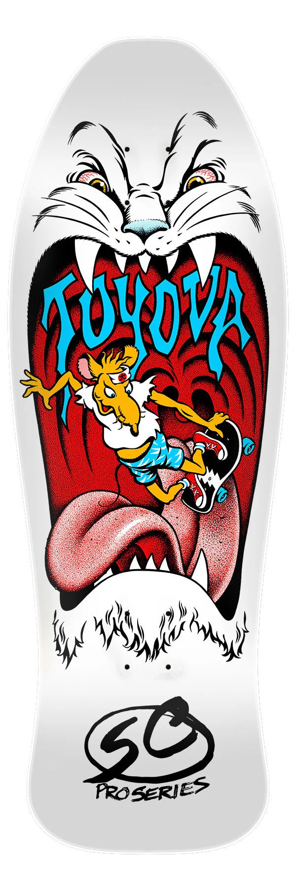 10.4in Toyoda Santa Cruz Reissue Skateboard Deck - SkateTillDeath.com