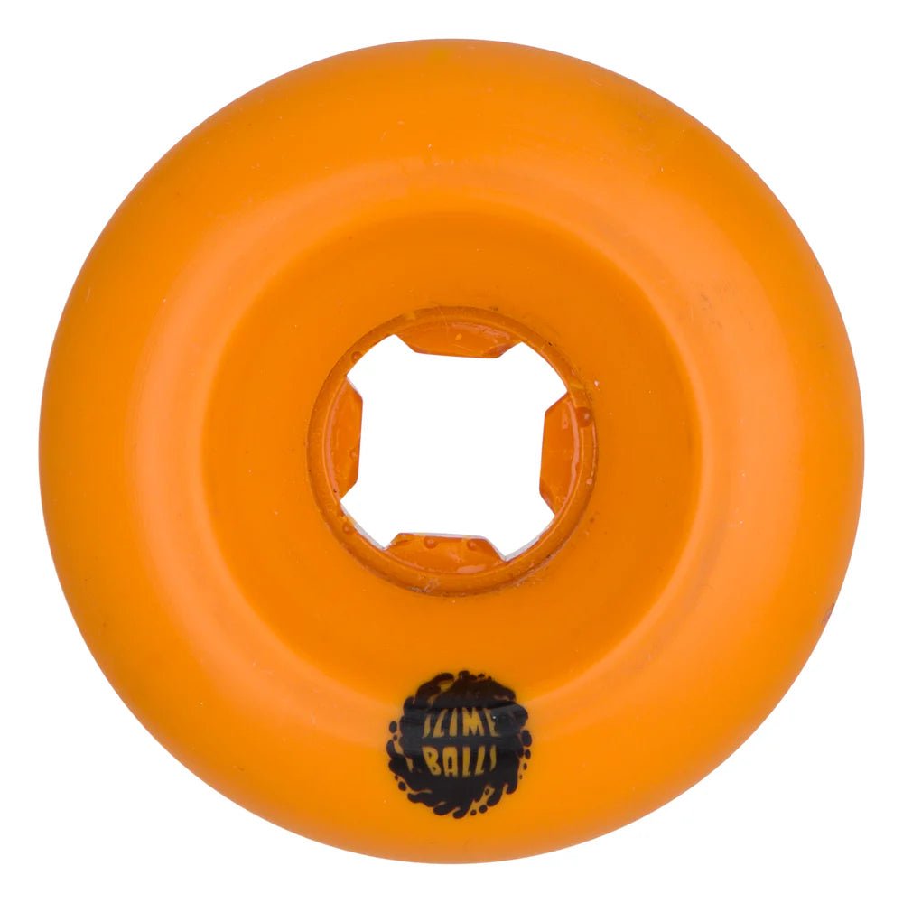 60mm Salba Tiger Vomits Orange 95a Slime Balls Skateboard Wheels - SkateTillDeath.com