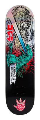 8.25in Godzilla O'Brien Reaper Santa Cruz Skateboard Deck - SkateTillDeath.com