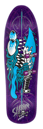 9.23in Meek Pinstripe Slasher Santa Cruz Skateboard Deck - SkateTillDeath.com