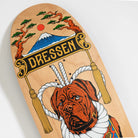 9.30in Dressen Sumo Dog Santa Cruz Shaped Skateboard Deck - SkateTillDeath.com