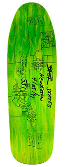 Deck Prime Jeremy Henderson Pocket Pistols Mark Gonzales Art - 9.88" - SkateTillDeath.com