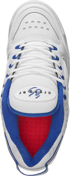 eS Creager Shoes (White/Blue) - SkateTillDeath.com