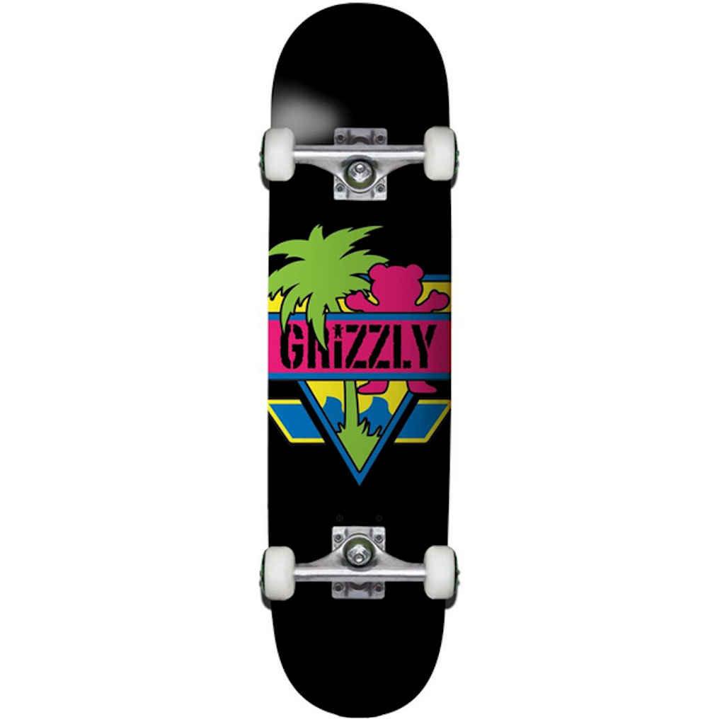 Grizzly Boardwalk 7.88" (Multi) Complete Board - SkateTillDeath.com