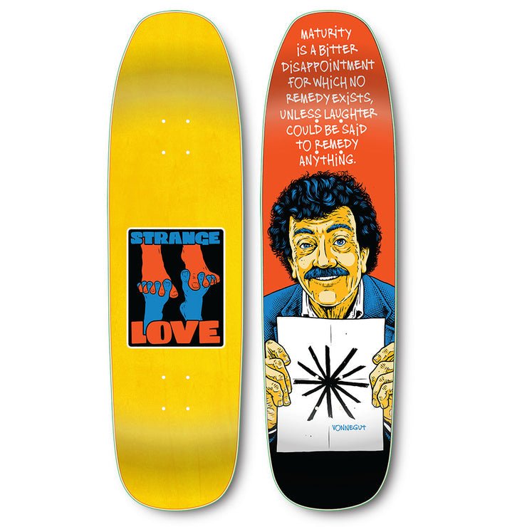 Kurt Vonnegut - Maturity 8.625" (Multi) Deck - SkateTillDeath.com