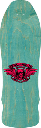 Powell Peralta GeeGah Ripper Reissue Skateboard Deck Lt. Blue/Pink Stain - 9.75 X 30 Skip to the end of the images gallery - SkateTillDeath.com