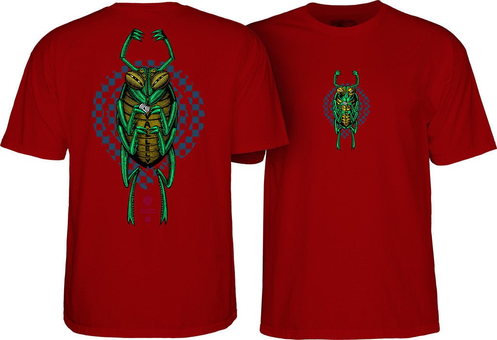 Powell Peralta Mike Vallely Bug T-Shirt - SkateTillDeath.com