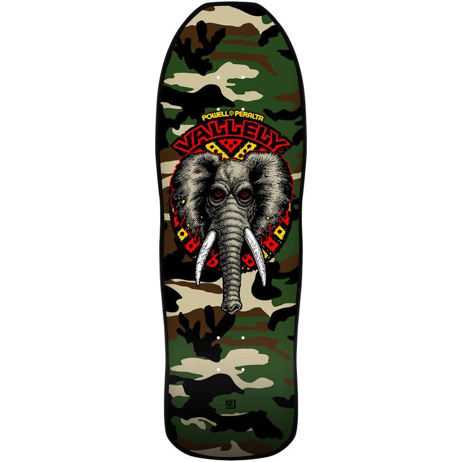 POWELL PERALTA MIKE VALLELY ELEPHANT DECK CAMO - SkateTillDeath.com