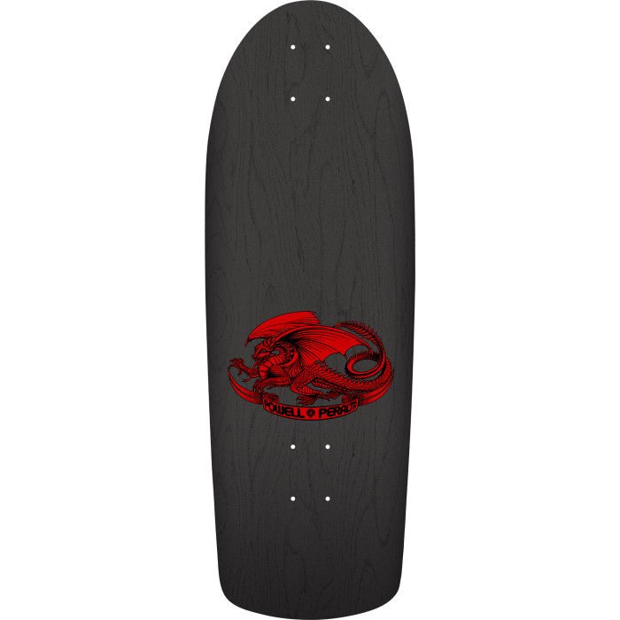 Powell Peralta OG Ripper Checker Reissue Skateboard Deck Silver/Black Stain - 10 x 30 - SkateTillDeath.com