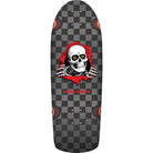 Powell Peralta OG Ripper Checker Reissue Skateboard Deck Silver/Black Stain - 10 x 30 - SkateTillDeath.com