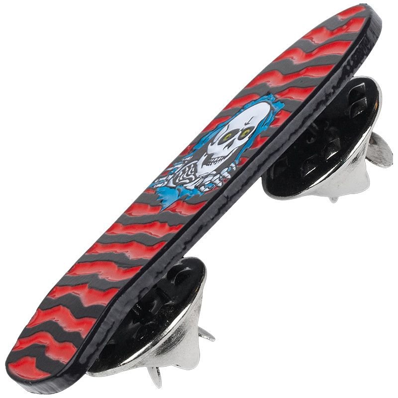 Powell Peralta OG Ripper Deck Red Lapel Pin - SkateTillDeath.com