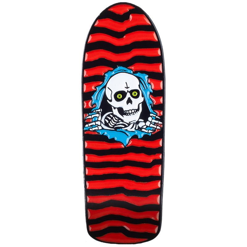 Powell Peralta OG Ripper Deck Red Lapel Pin - SkateTillDeath.com