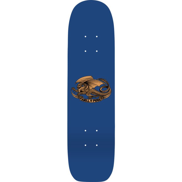 Powell Peralta Per Welinder Nordic Skull Freestyle Skateboard Deck Navy/Gold - 7.25 x 27 - SkateTillDeath.com