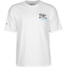 Powell Peralta Rat Bones T-shirt - White - SkateTillDeath.com