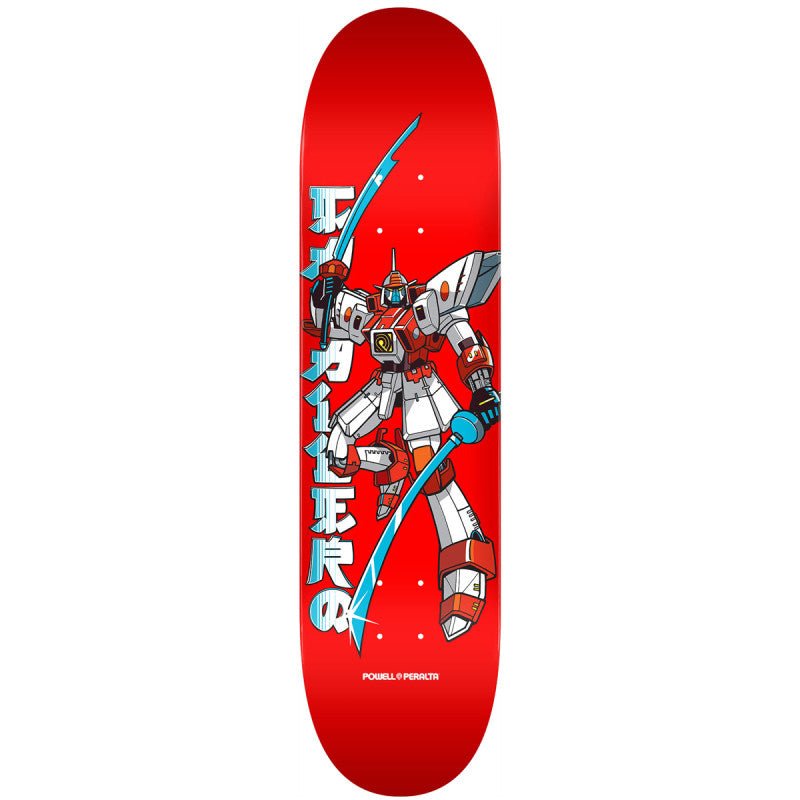 Powell - Peralta Steve Caballero Gundam Skateboard Deck Red 8.25 - SkateTillDeath.com