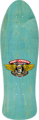 Powell Peralta Steve Saiz Totem Skateboard Deck Blue Stain - 10 x 30.81 - SkateTillDeath.com