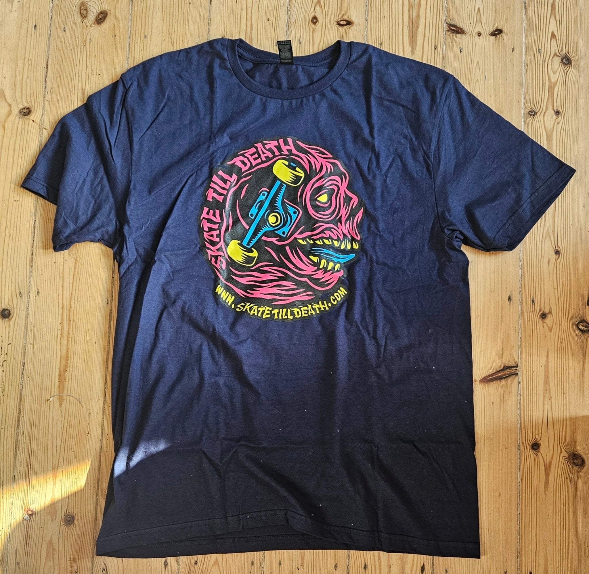 T-shirt Skate Till Death (various colours) - SkateTillDeath.com