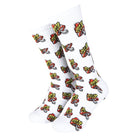 Toadstool Dot Socks - SkateTillDeath.com