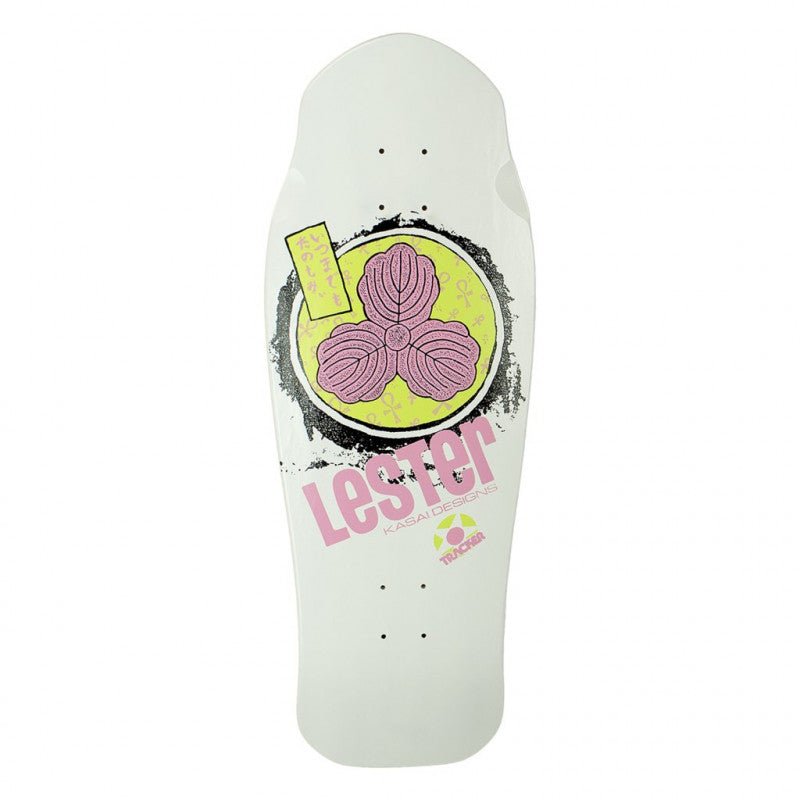 Tracker Lester Kasai Oak Leaf Re - issue - Old School Skateboard Deck - SkateTillDeath.com