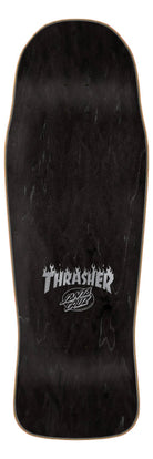 10.34in Thrasher Winkowski Primeval Santa Cruz Shaped Skateboard Deck - SkateTillDeath.com