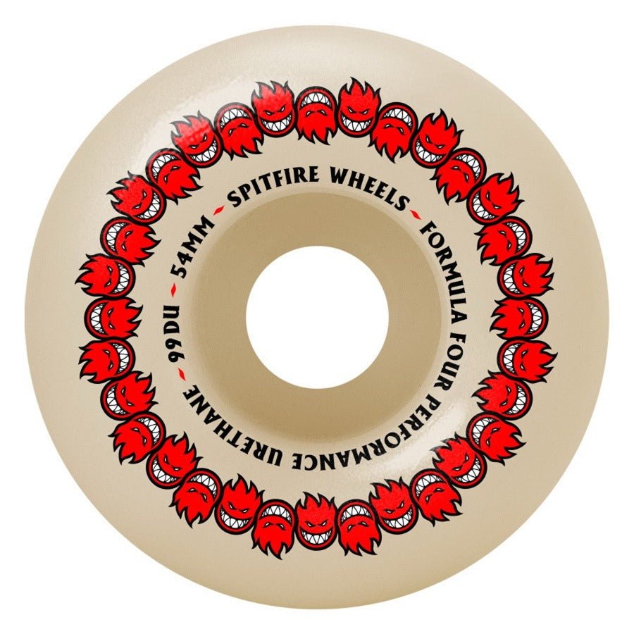 F4 99 Repeaters 54mm Skateboard Wheels - SkateTillDeath.com