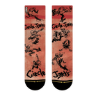 Merge4 CIRCLE JERKS SKANK CREW SOCKS - SkateTillDeath.com