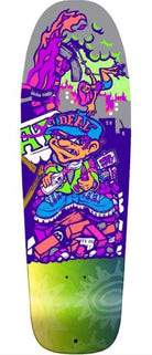 New deal Howell Molotow Kid HT 9.875" Neon Skateboard Deck - SkateTillDeath.com