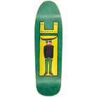 New Deal Skateboards Templeton Bullman Screenprinted Green Veneer Deck 9.35" - SkateTillDeath.com