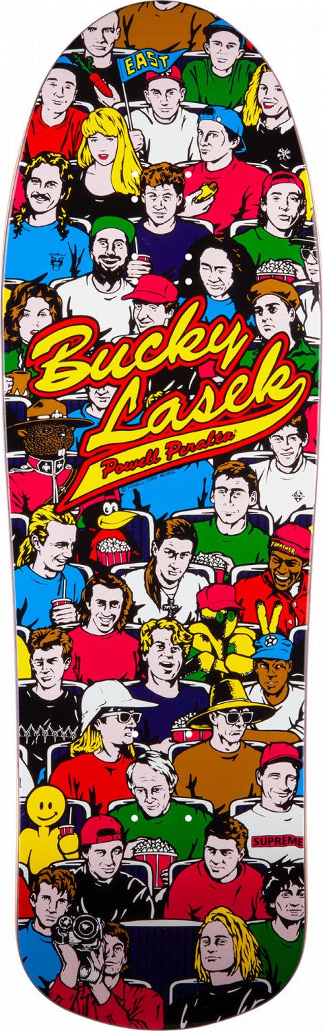 Powell Peralta Bucky Lasek Stadium Skateboard Deck Reissue - 10 x 31.5 - SkateTillDeath.com