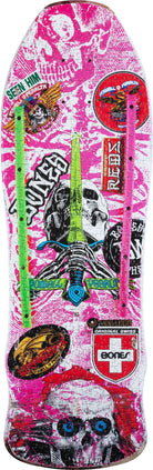 Powell Peralta Puzzle Skull & Sword GeeGah Pink - SkateTillDeath.com