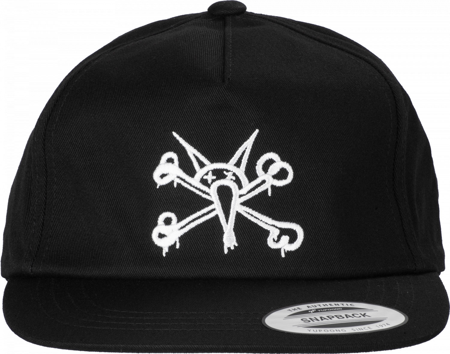 Powell Peralta Vato Rat Snap Back Cap - Black - SkateTillDeath.com