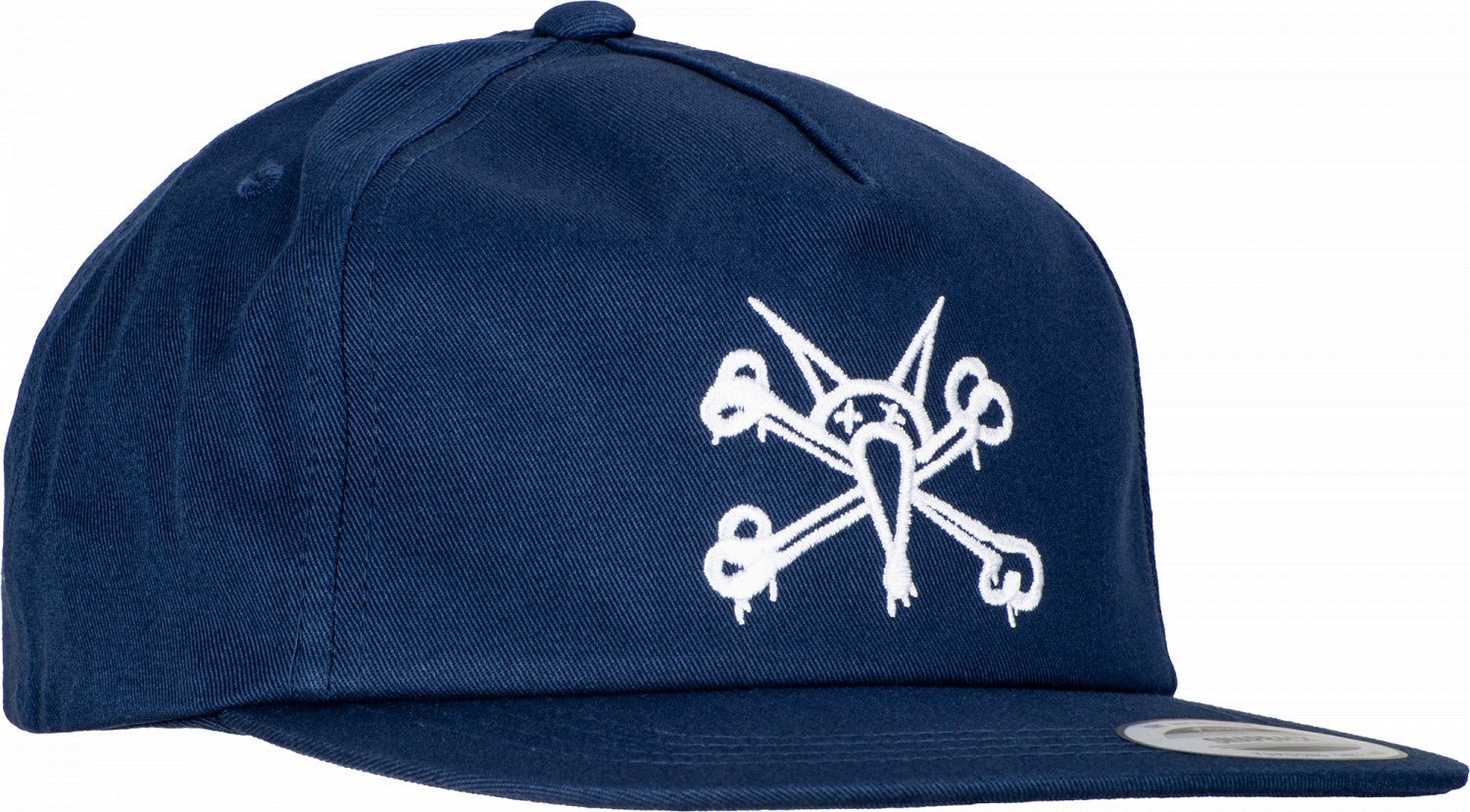 Powell Peralta Vato Rat Snap Back Cap - Navy - SkateTillDeath.com