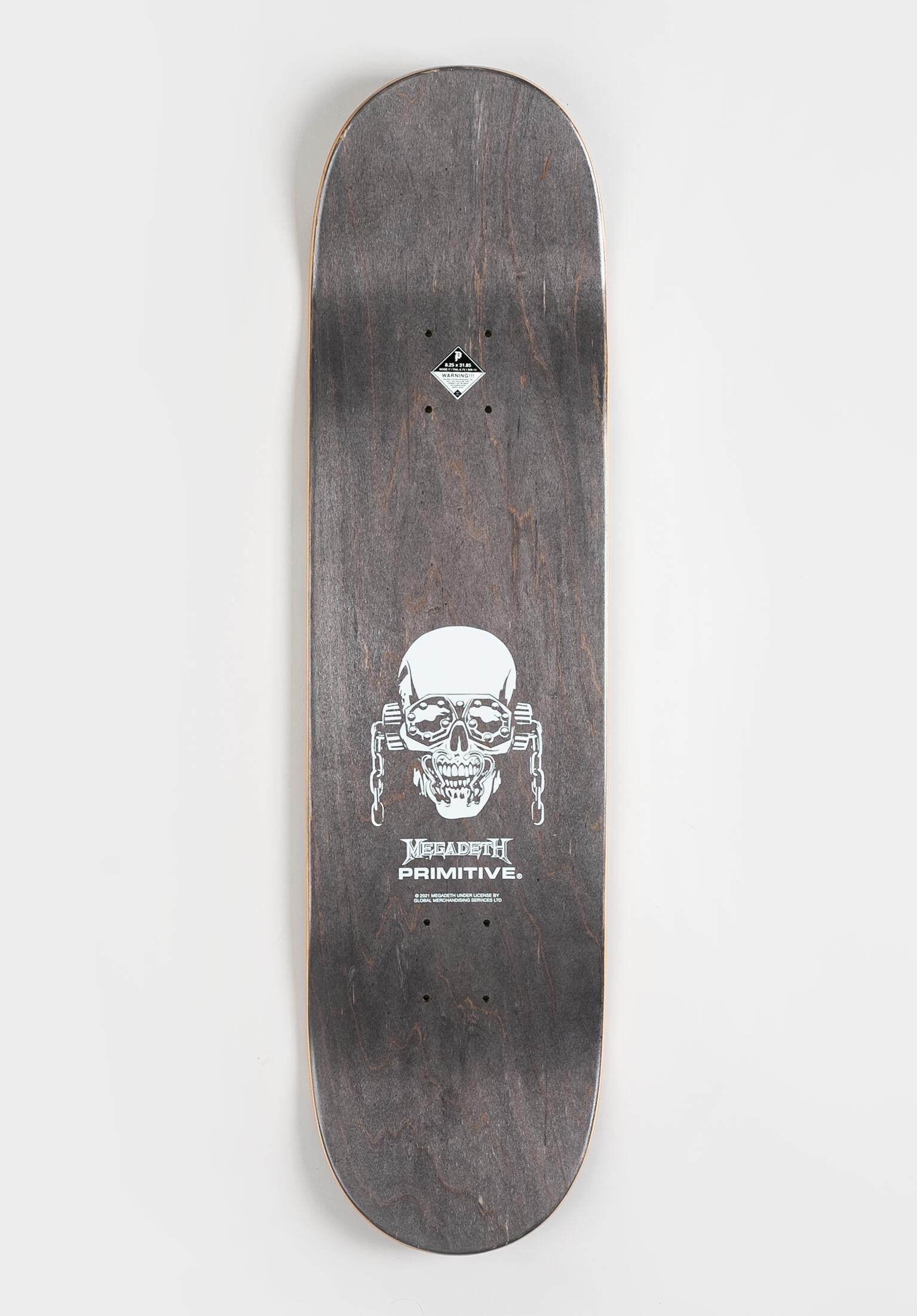 Primitive Skateboards x Megadeth Lemos Countdown To Extinction - SkateTillDeath.com